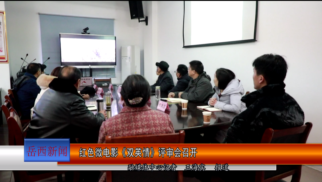 红色微电影《双英情》评审会召开