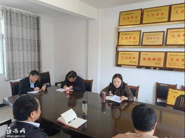 王雁到五河镇调研指导基层财政工作