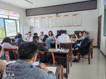 刘亚维到五河镇调研指导妙道山旅游开发项目